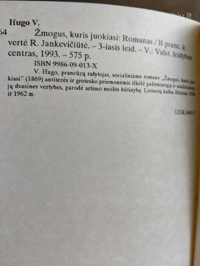 Victor Hugo-žmogus, kuris juokiasi - nuotraukos Nr. 3