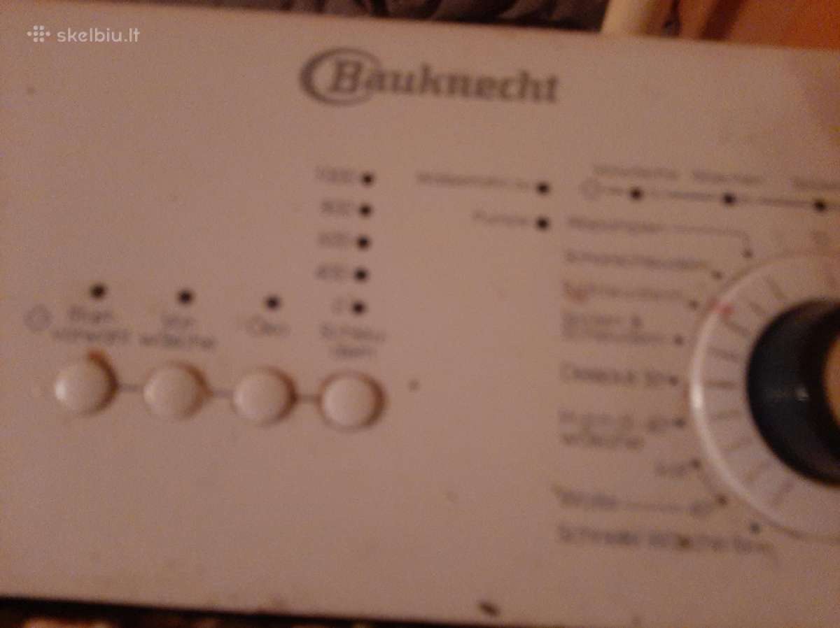 Skalbimo maśina Bauknechtn