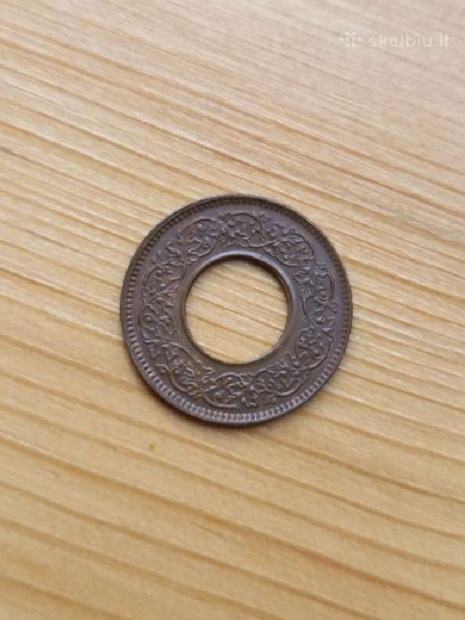 Britų Indija 1943 1 paisa - nuotraukos Nr. 2