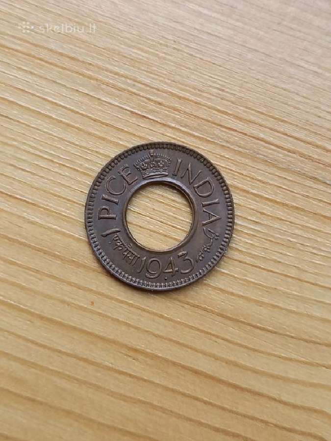Britų Indija 1943 1 paisa