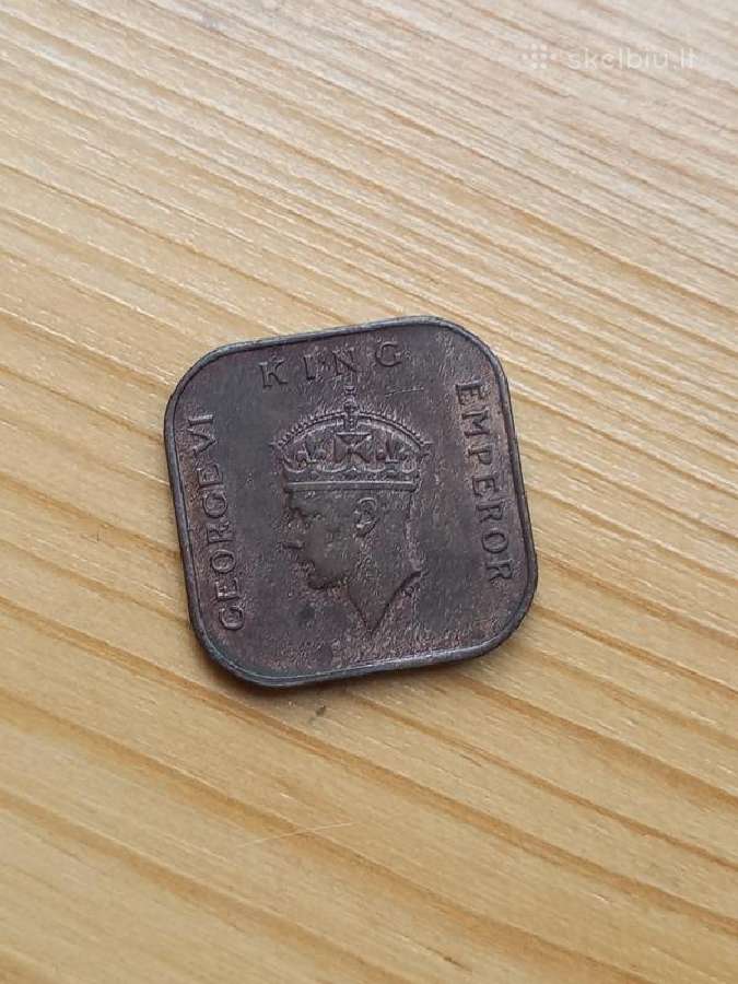 Malajai 1941 1 centas - nuotraukos Nr. 2