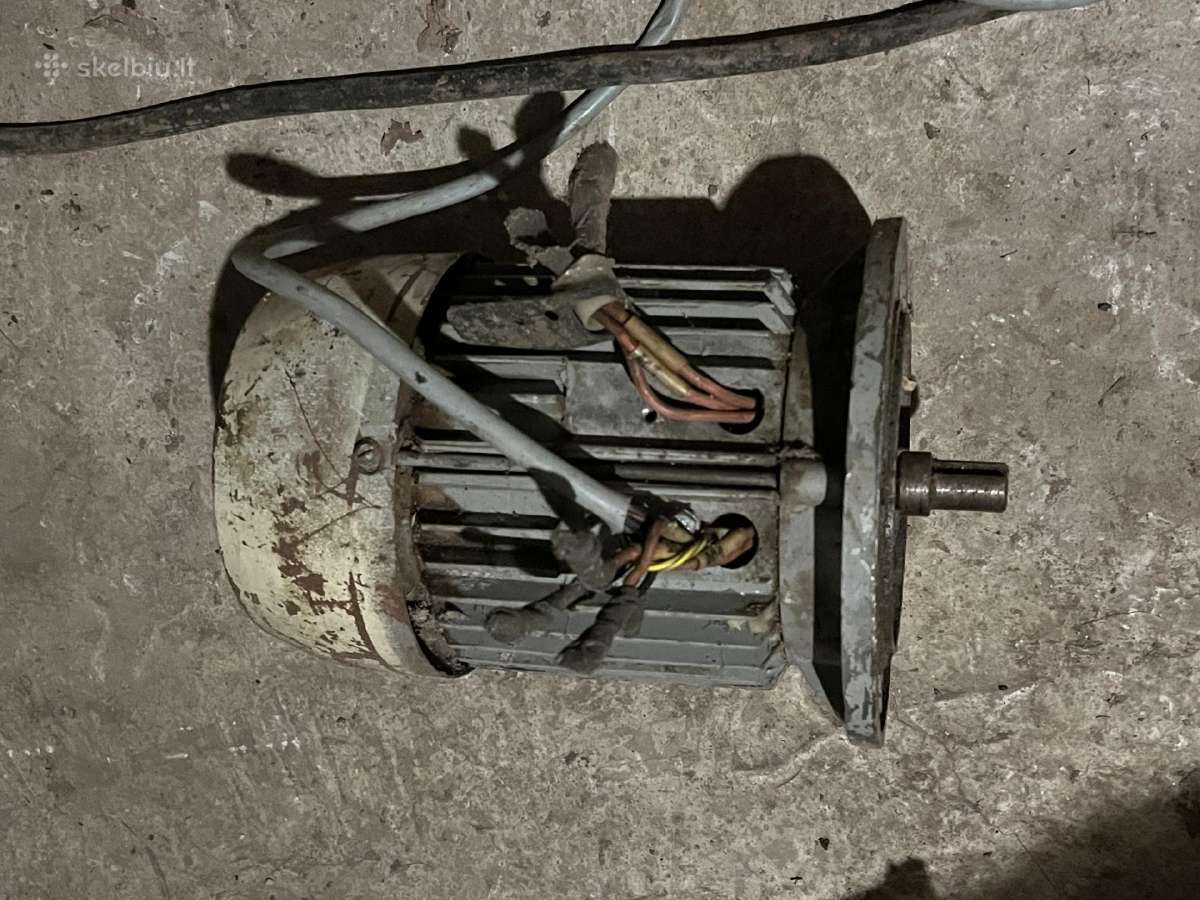 Elektriniai varikliai trifaziai veikia