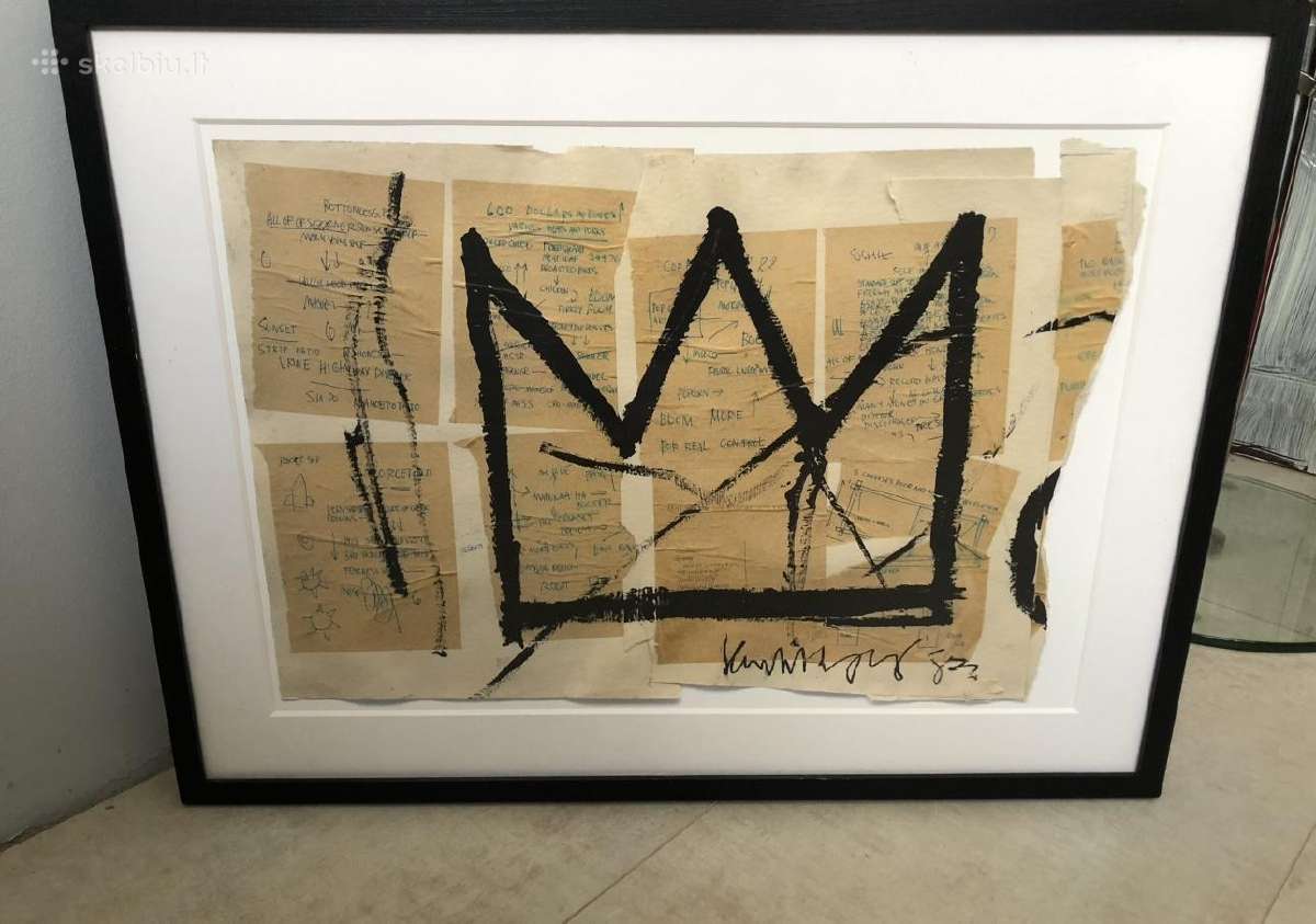 Jean-michel Basquiat - nauji paveikslai - nuotraukos Nr. 9