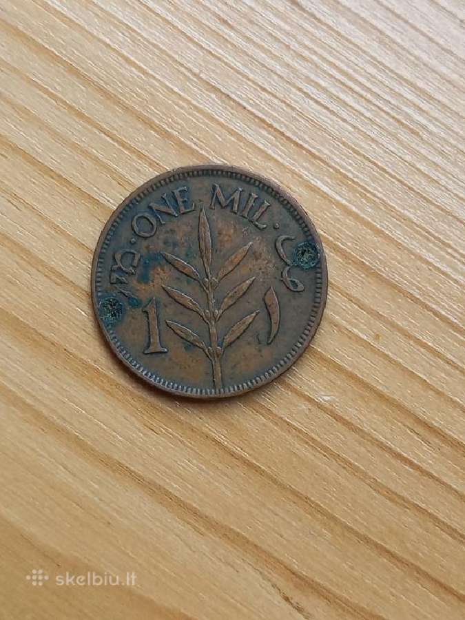 Britų Palestina 1927 1 milis - nuotraukos Nr. 2