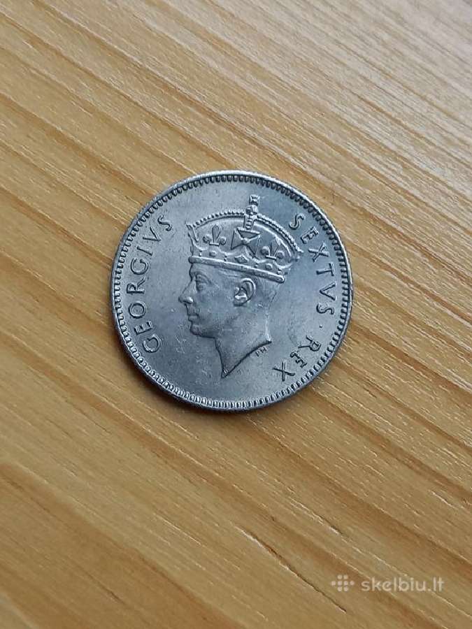 Britų Rytų Afrika 1948 50 cent - nuotraukos Nr. 2