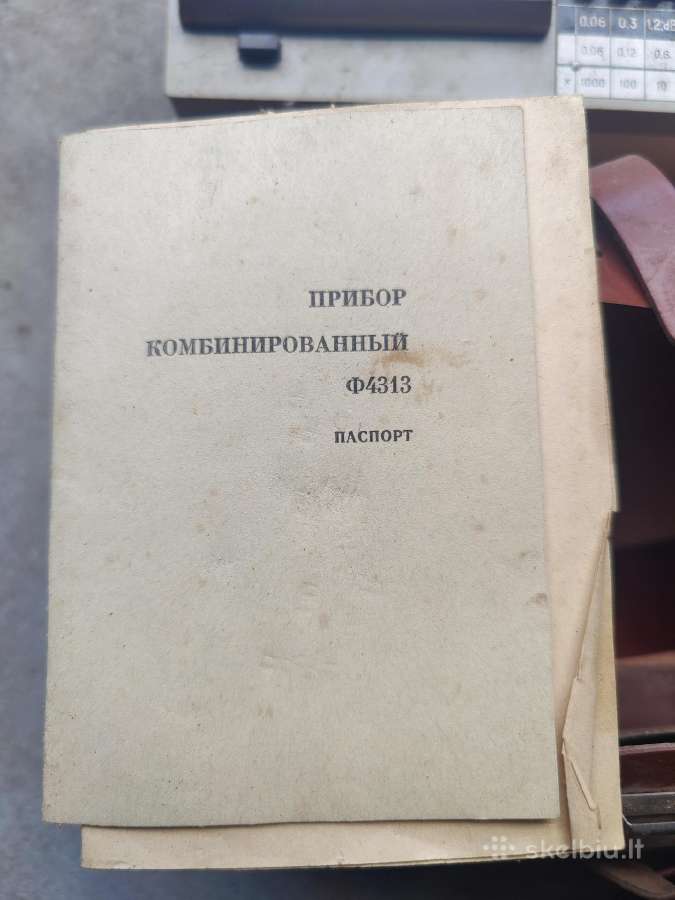 Tarybinis multimetras - nuotraukos Nr. 5