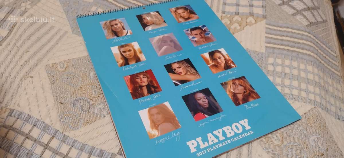 Playboy didelis kalendorius 2017 - nuotraukos Nr. 2