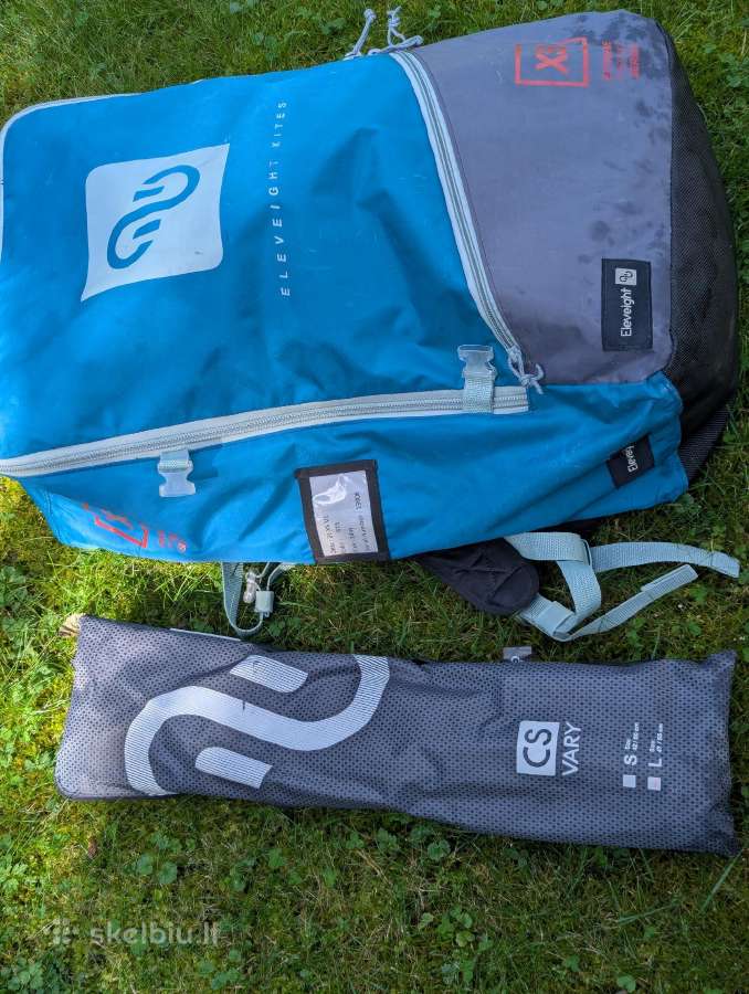 Eleveight XS 14m aitvaras ir Cs Vary Plus baras