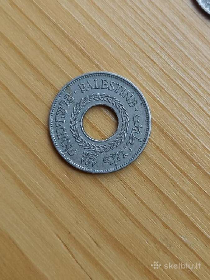 Palestina 1927 5 miliai
