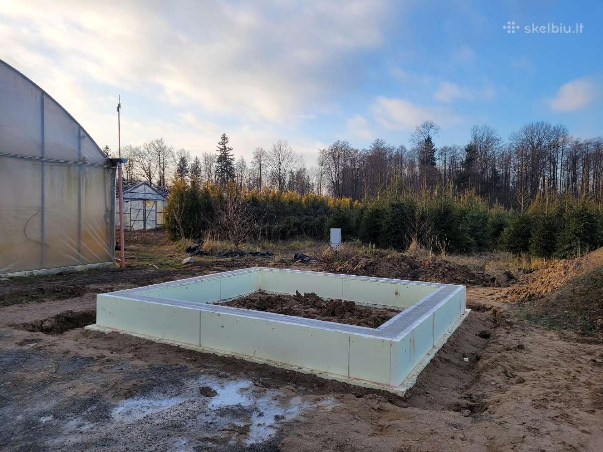 Pamatai, polinių gręžtinių pamatų įrengimas. - nuotraukos Nr. 29