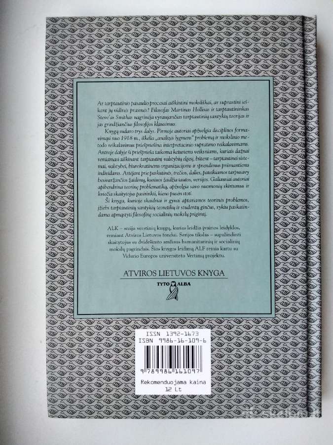 Tarptautiniai santykiai : aiškinimas ir supratima - nuotraukos Nr. 10
