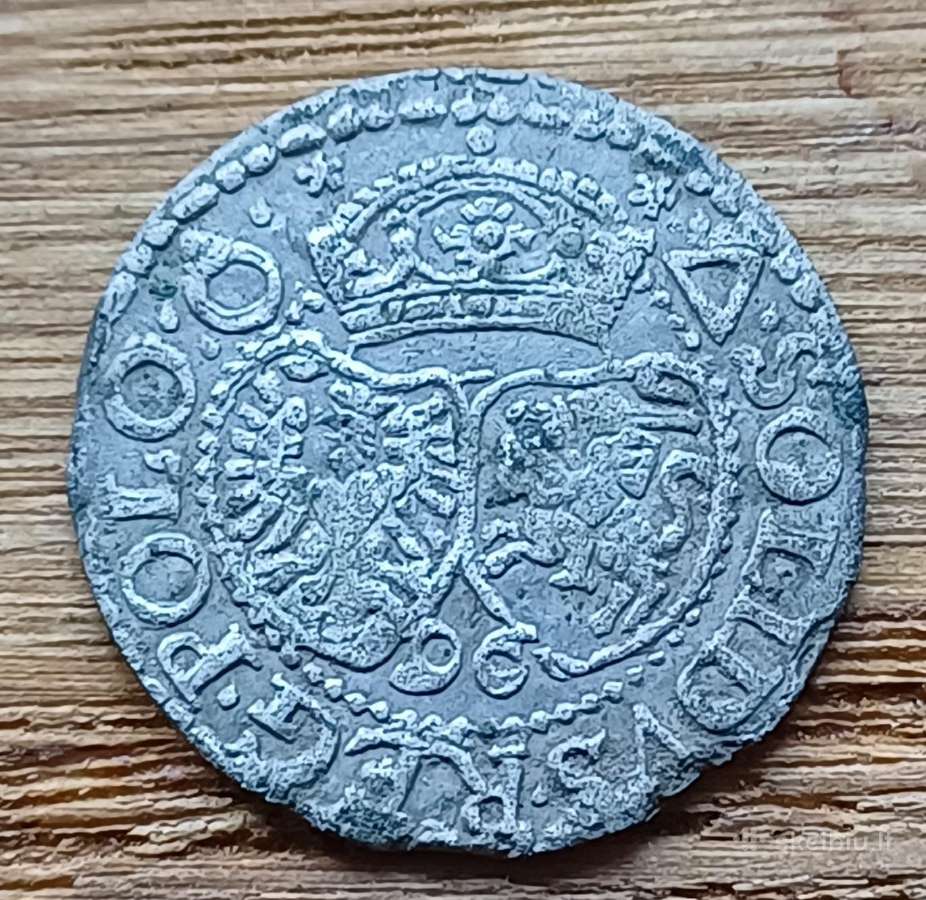 1 solidas 1596 Erelis ir Vytis skyduose