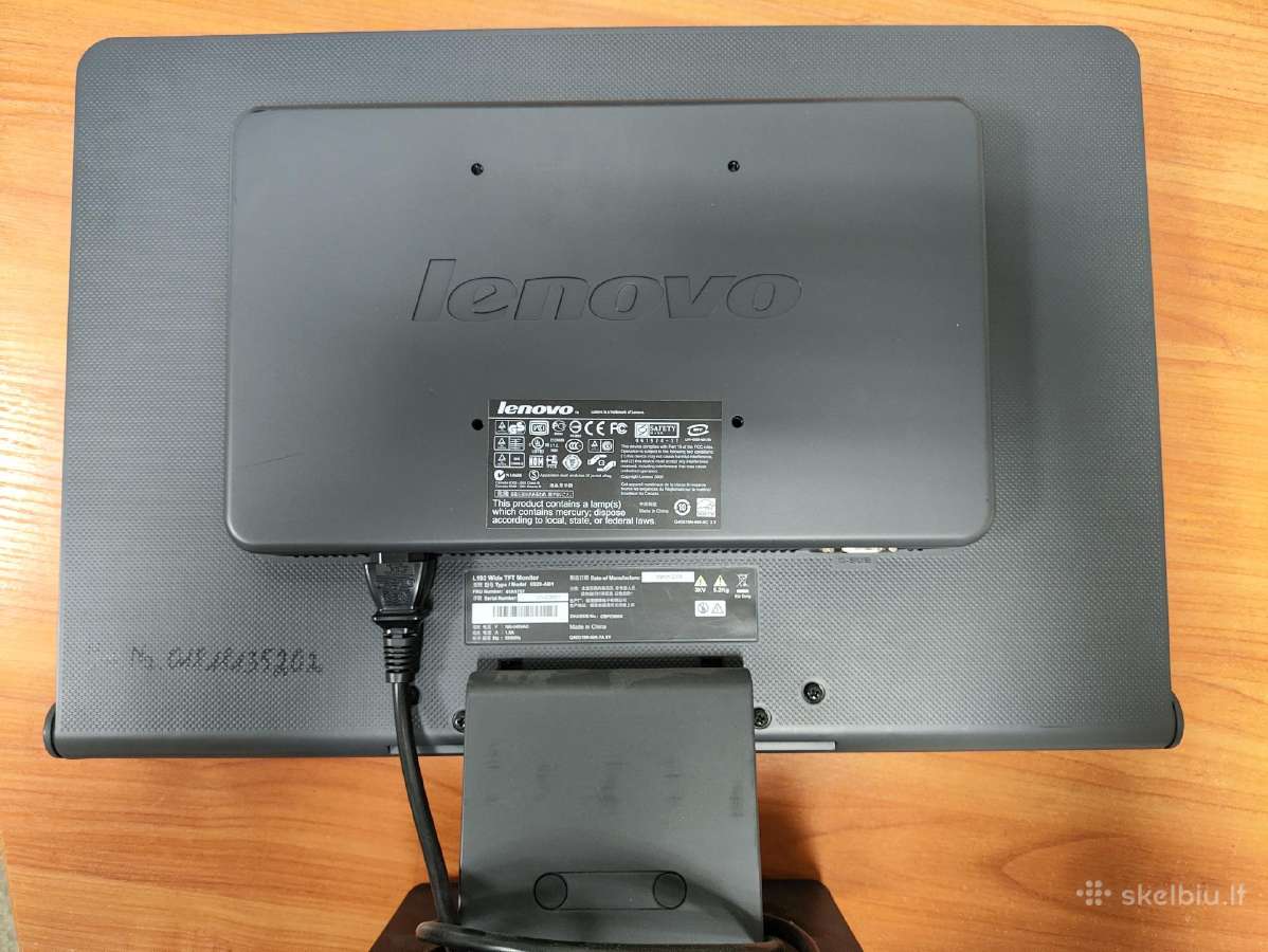 Lenovo monitorius - nuotraukos Nr. 3
