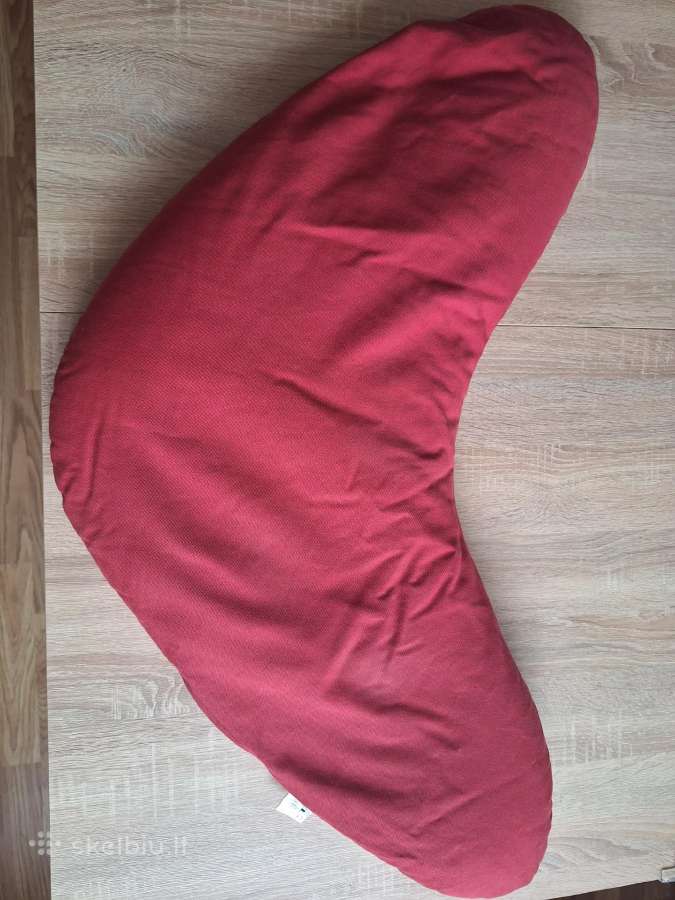 Grikių lukštų maitinimo pagalvė