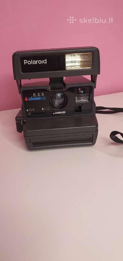 Originalus Polaroid closeup, pagamintas Anglijoje