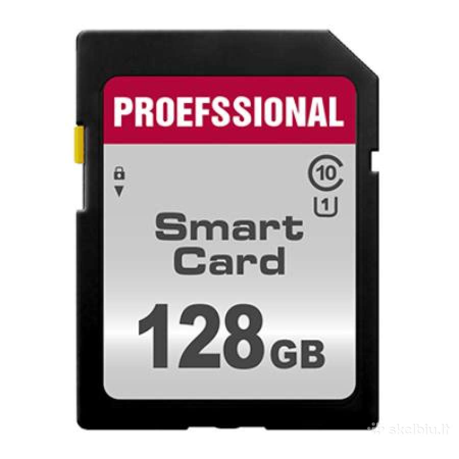 Parduodu naujas Sd 128 GB ir Sd 256 GB korteles