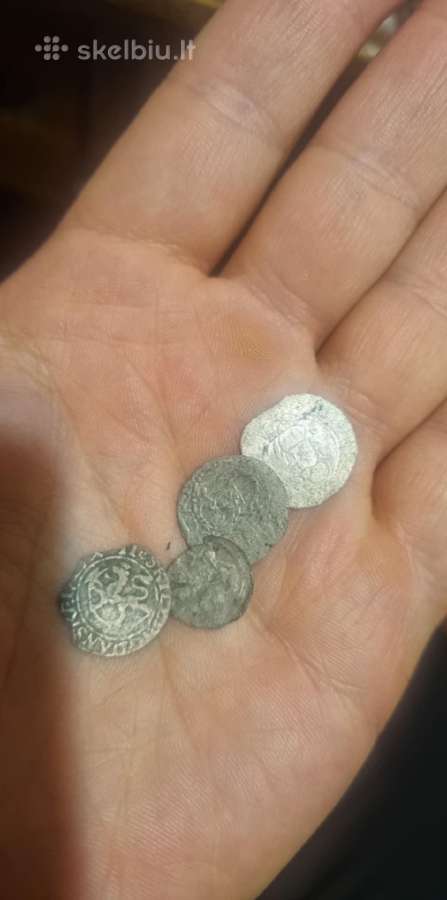 Parduodu sidabrinės monetas