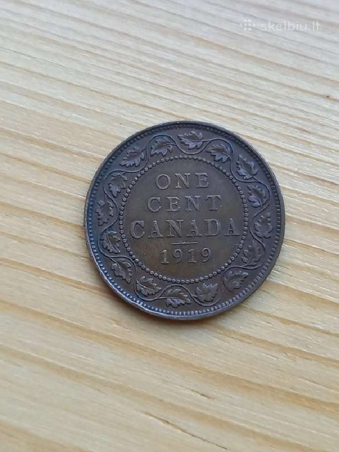 Kanada 1919 1 centas