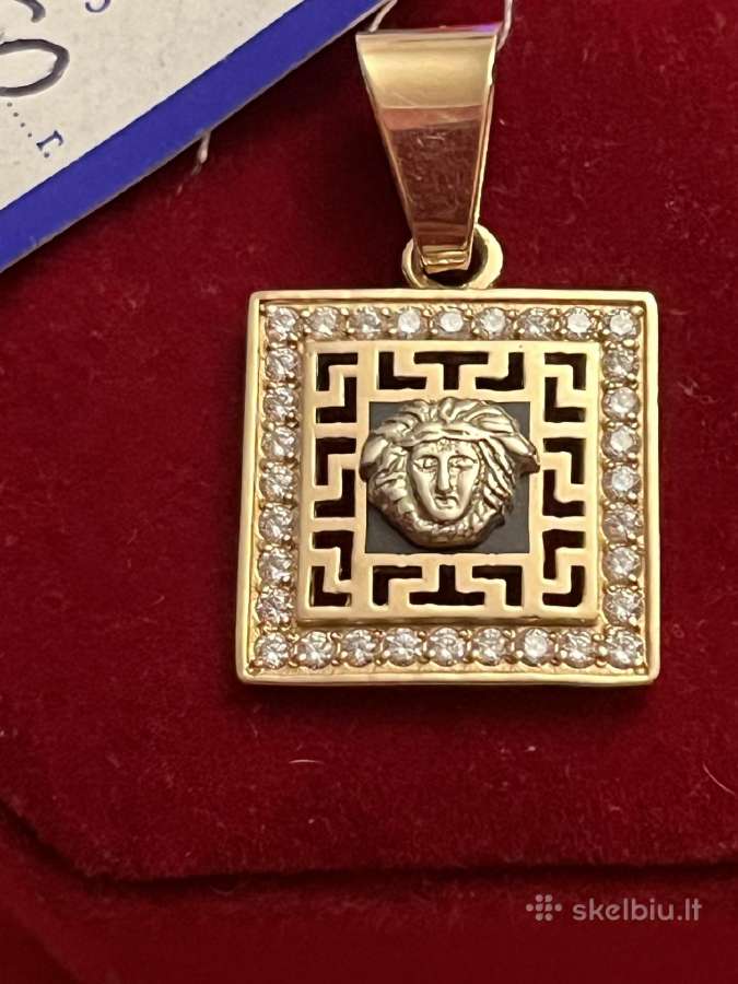 Prabangūs auksiniai Versace, Chanel pakabukai - nuotraukos Nr. 21
