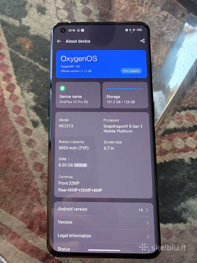 Oneplus 10 pro 5G