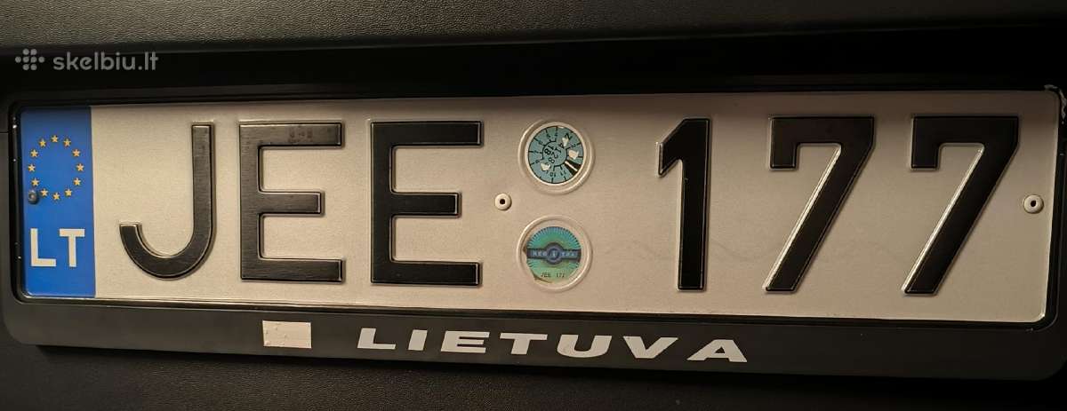 Automobilio valstybinis numeris