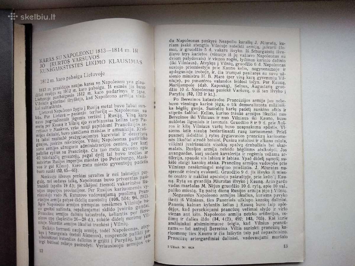 Napoleono imperijos žlugimas ir Lietuva (1813-1815 - nuotraukos Nr. 3