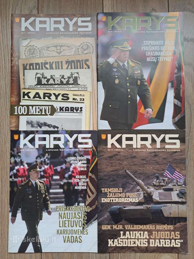Žurnalai Karys ir Kardas