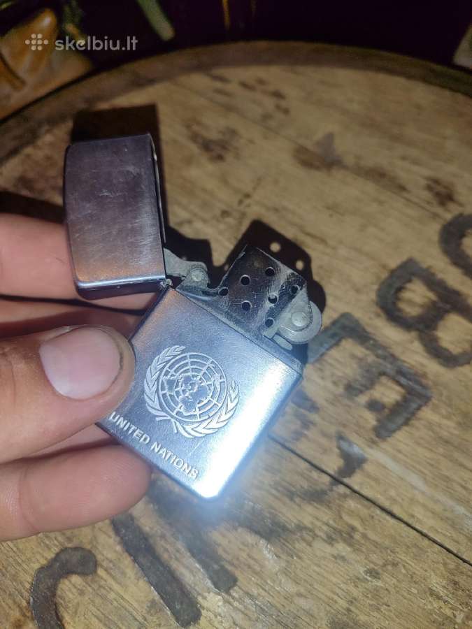 Senas zippo žiebtuvėlis - nuotraukos Nr. 2