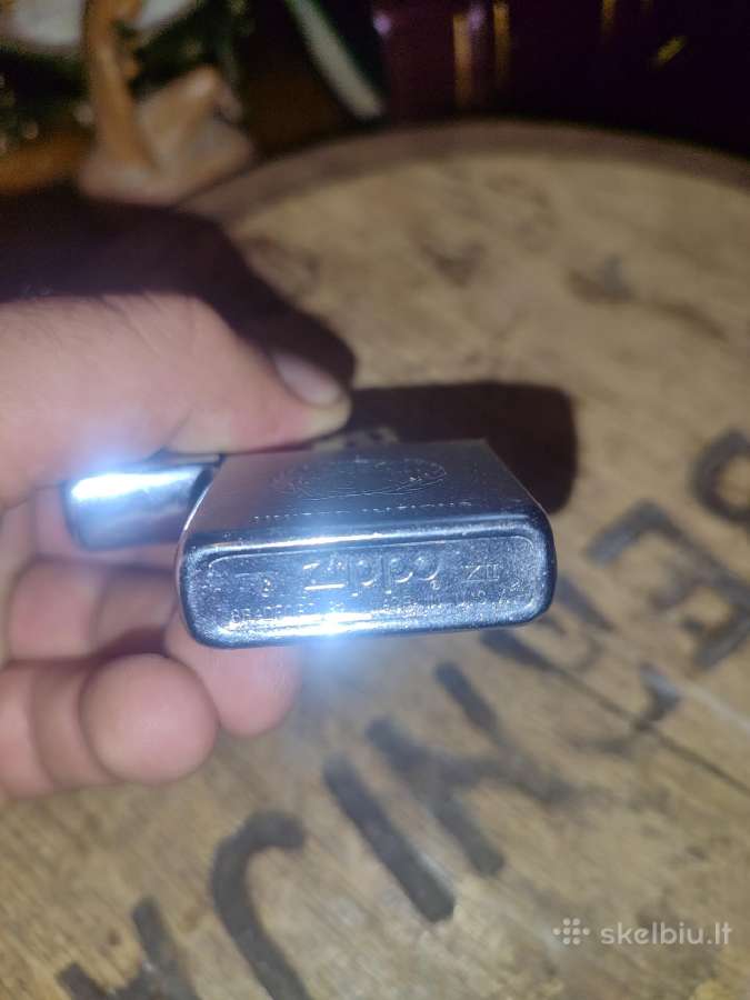 Senas zippo žiebtuvėlis - nuotraukos Nr. 3