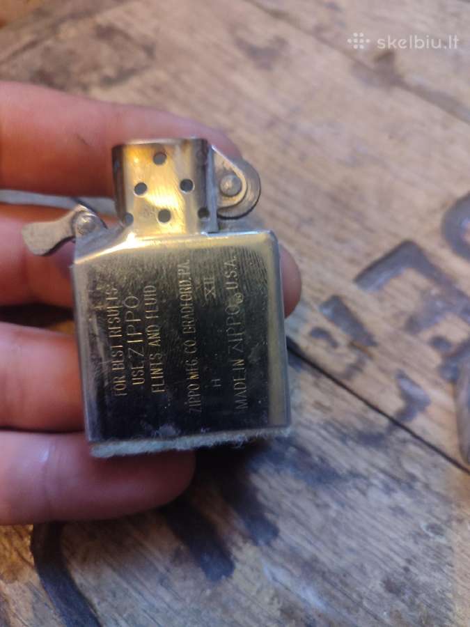 Senas zippo žiebtuvėlis - nuotraukos Nr. 4