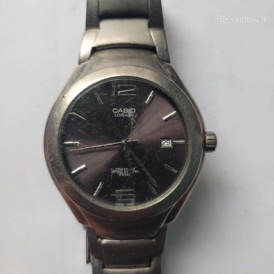 Casio titaninis