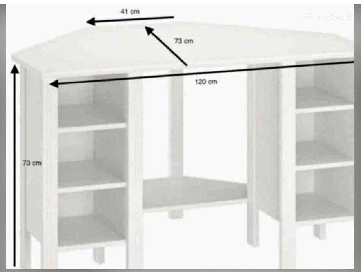 Ikea Brusalis kampinis stalas - nuotraukos Nr. 2
