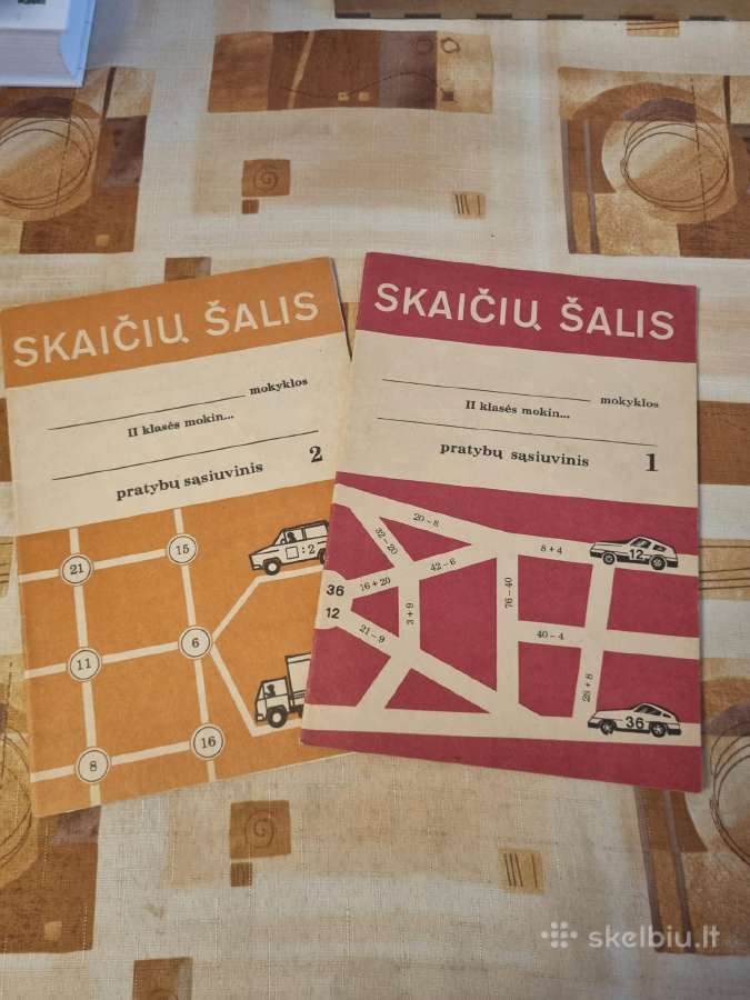 Skaičių šalis 1 ir 2 dalis , 2 klasė