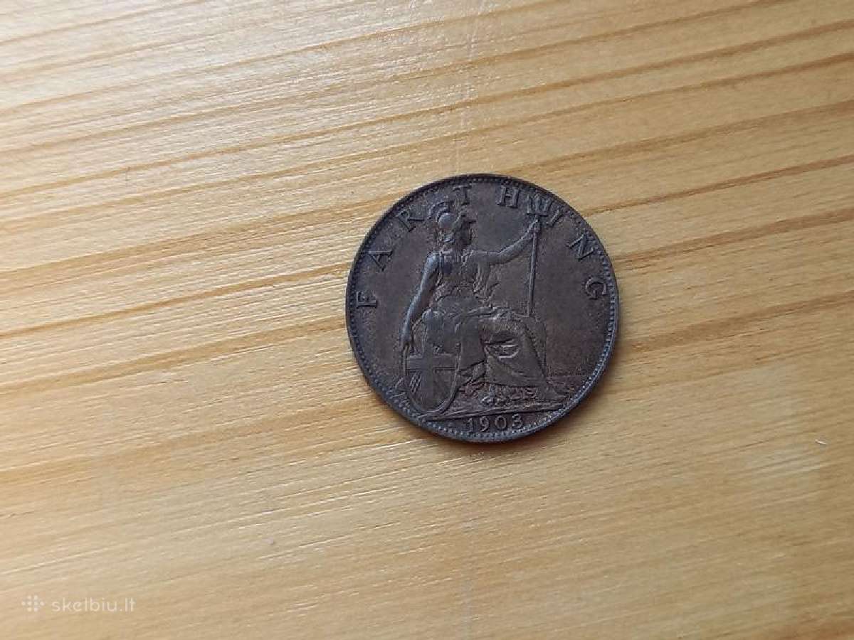 Britanija 1903 1 fartingas