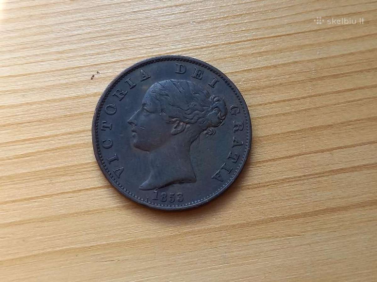 Britanija 1853 1/2 penso - nuotraukos Nr. 2