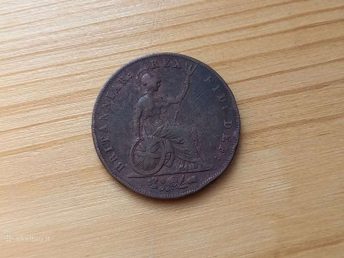 Britanija 1826 1/2 penso - nuotraukos Nr. 2
