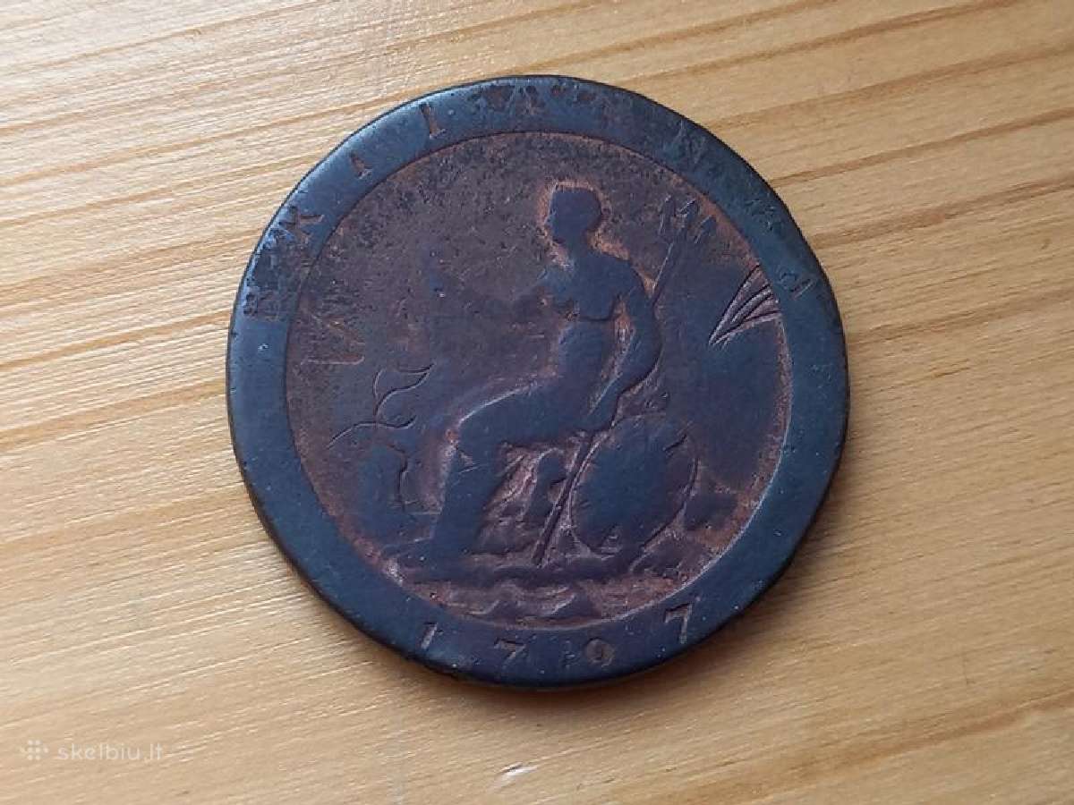 Britanija 1797 1 pensas