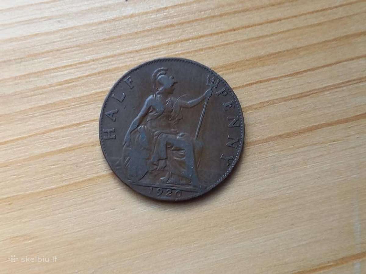 Britanija 1920 1/2 penso - nuotraukos Nr. 2