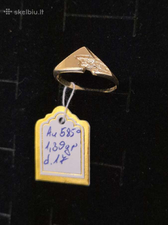 Auksiniai žiedai nuo 67 Eur - nuotraukos Nr. 8