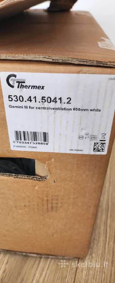 Naujas baltos spalvos Thermex gartraukis - nuotraukos Nr. 5