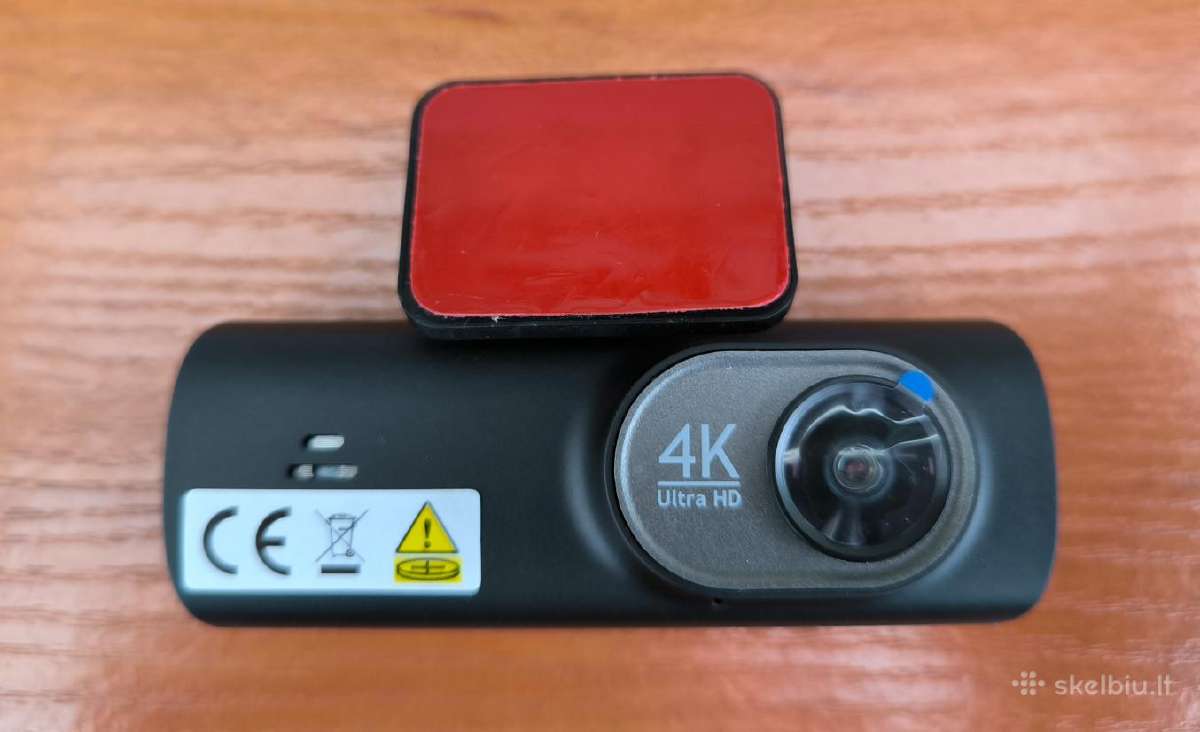 4k vaizdo registratorius su GPS ir WiFi