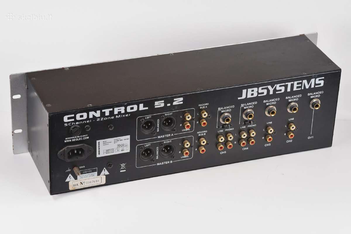 Jb Systems Mix 5.2 - nuotraukos Nr. 5