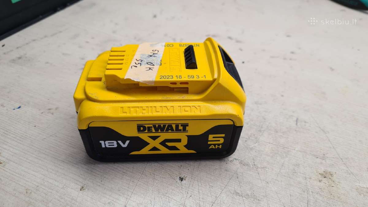 Dewalt Baterijos - nuotraukos Nr. 6