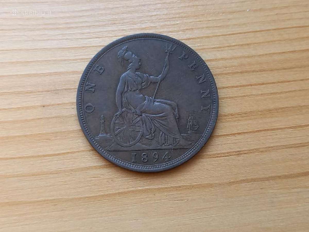 Britanija 1894 1 pensas - nuotraukos Nr. 2