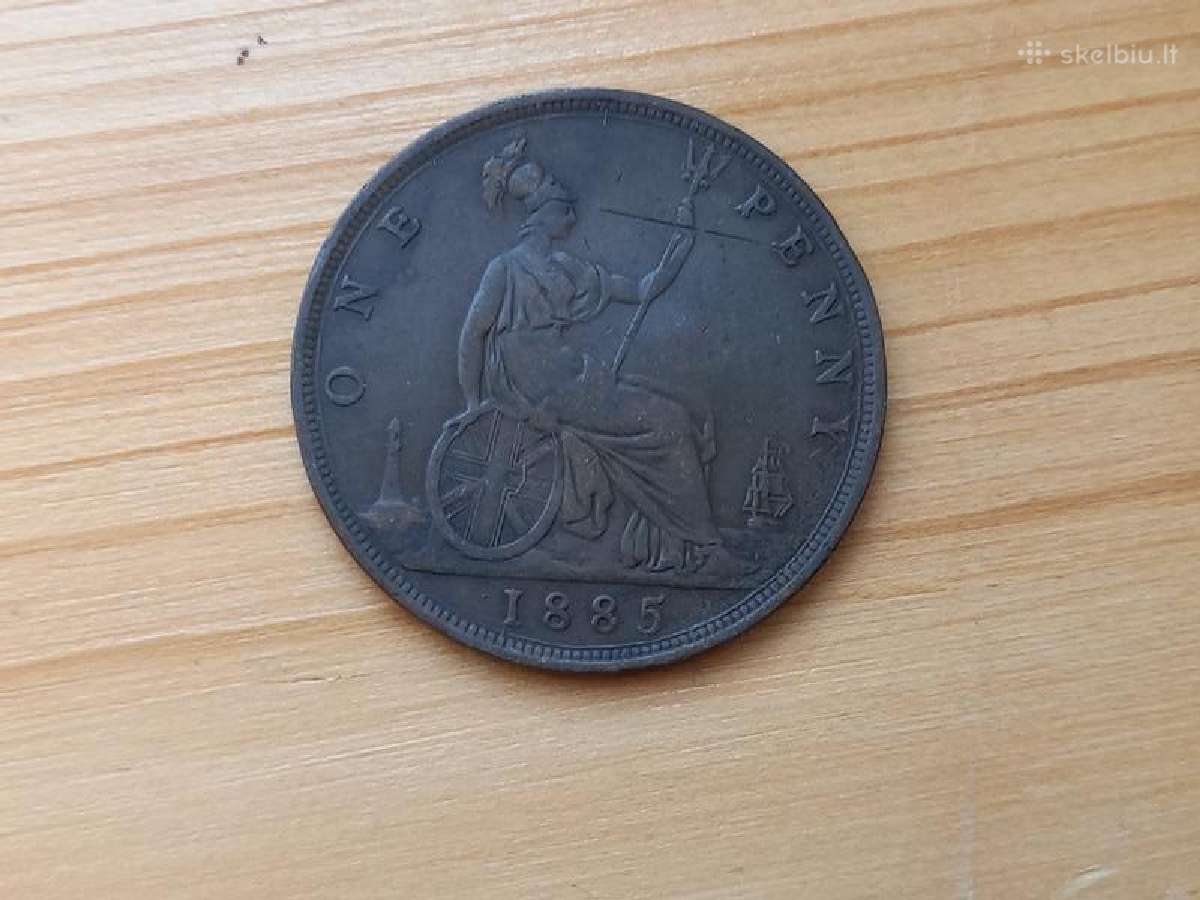 Britanija 1885 1 pensas