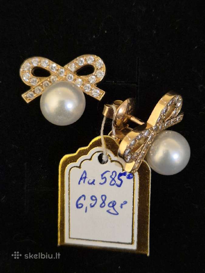 Auksiniai auskarai nuo 70 Eur - nuotraukos Nr. 2