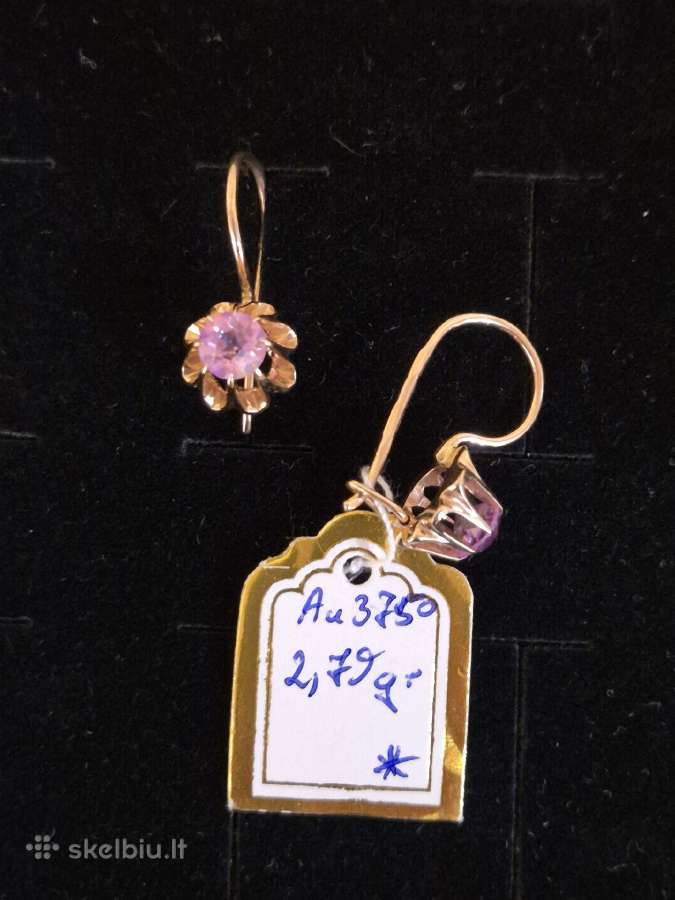 Auksiniai auskarai nuo 70 Eur - nuotraukos Nr. 4