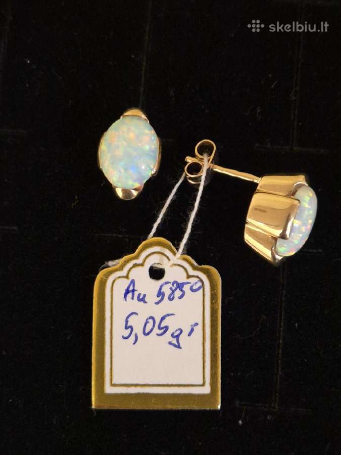 Auksiniai auskarai nuo 70 Eur - nuotraukos Nr. 5