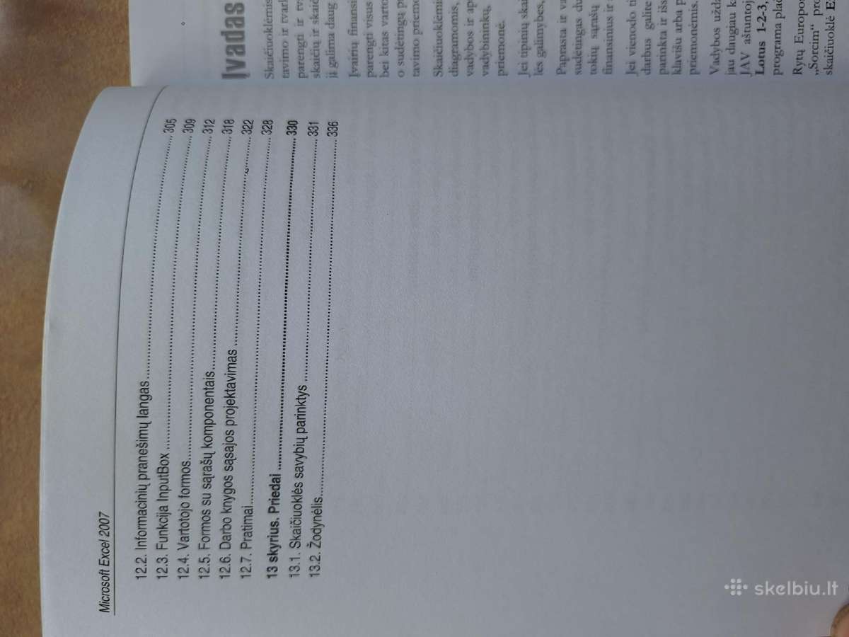 EXCel 2007. Skaičiuoklių taikymas apskaitoje - nuotraukos Nr. 6