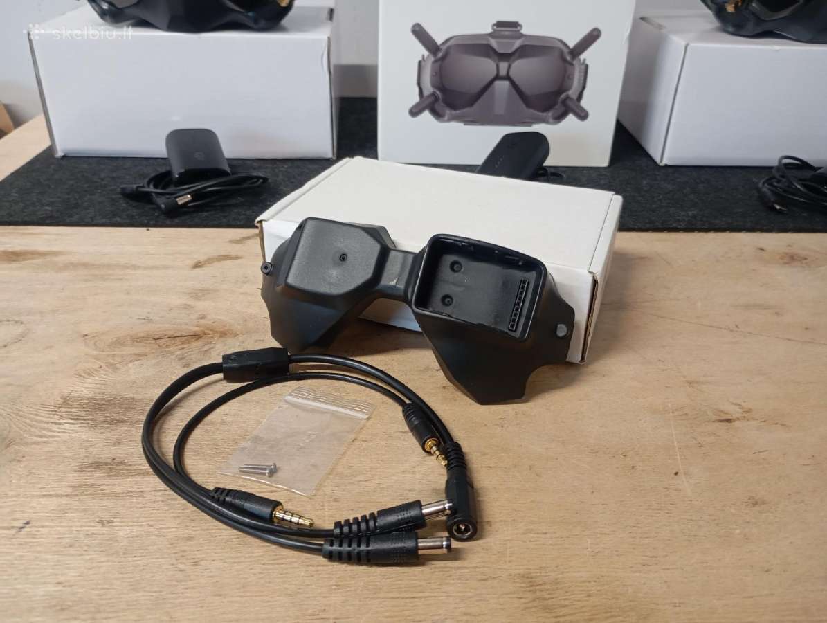 Dji Fpv Goggles akiniai, HD dronai, antenos - nuotraukos Nr. 23